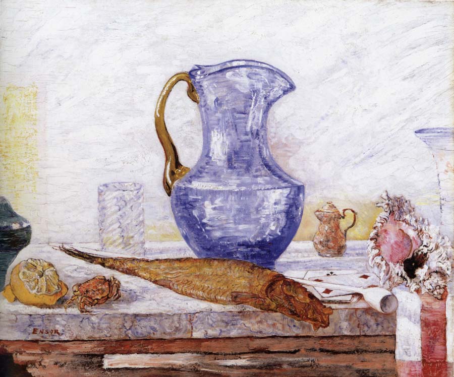 Still life with Blue Jar